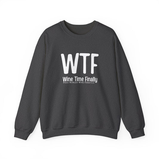 WTF Wine Tasting Finally Sweatshirt
