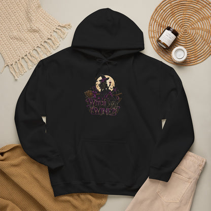Witch Way To The Wine Hoodie