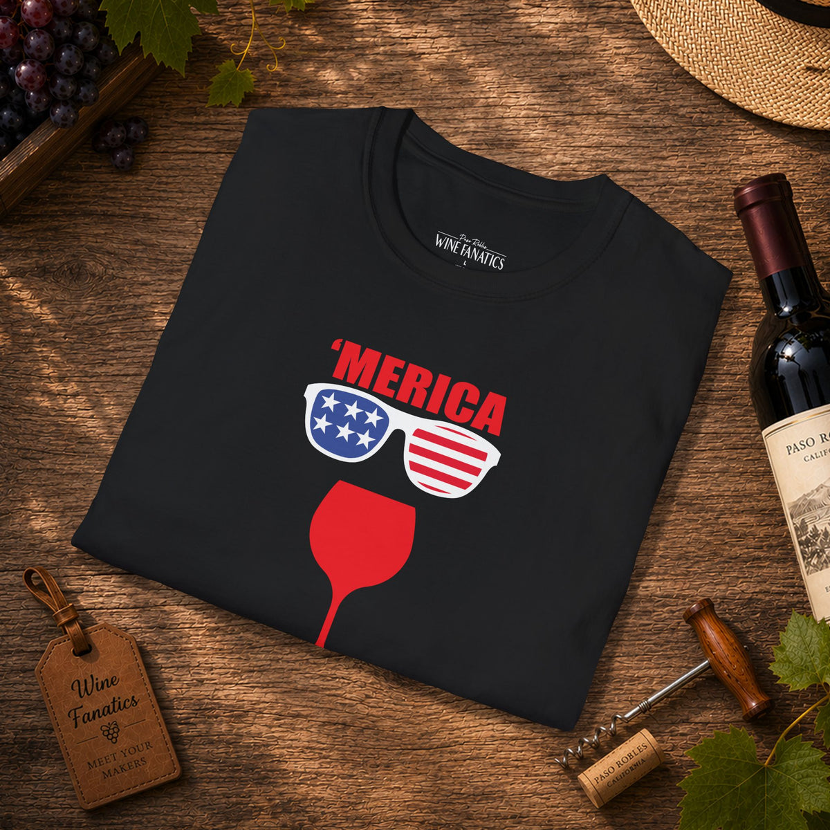 'Merica Crewneck Tee