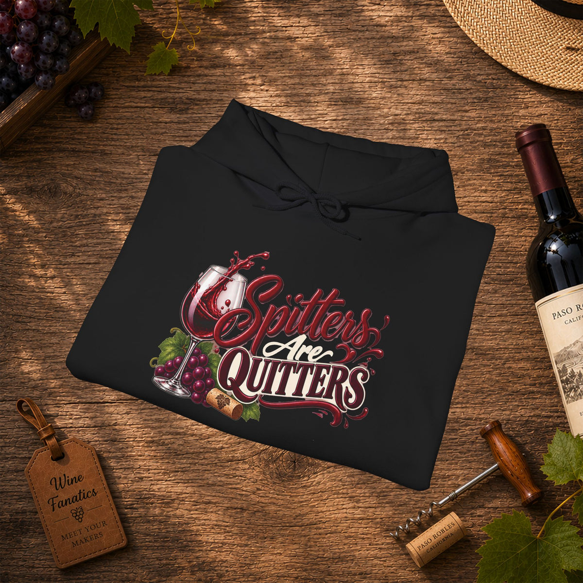 Spitters Are Quitters Hoodie