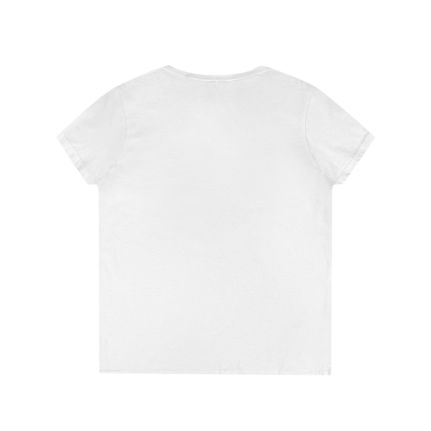 Lady In Red Ladies V-Neck Tee