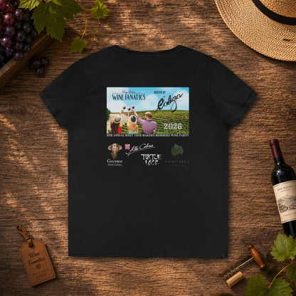 PRWF 2026 Commemorative Meet Your Makers Party Ladies V-Neck T-Shirt