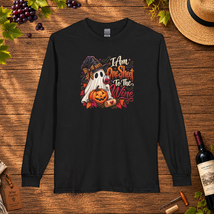 I Am One Sheet To The Wine Long Sleeve T-Shirt