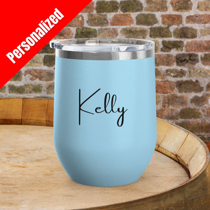 Making Pour Decisions in Sonoma County, CA Personalized 12oz Wine Tumbler