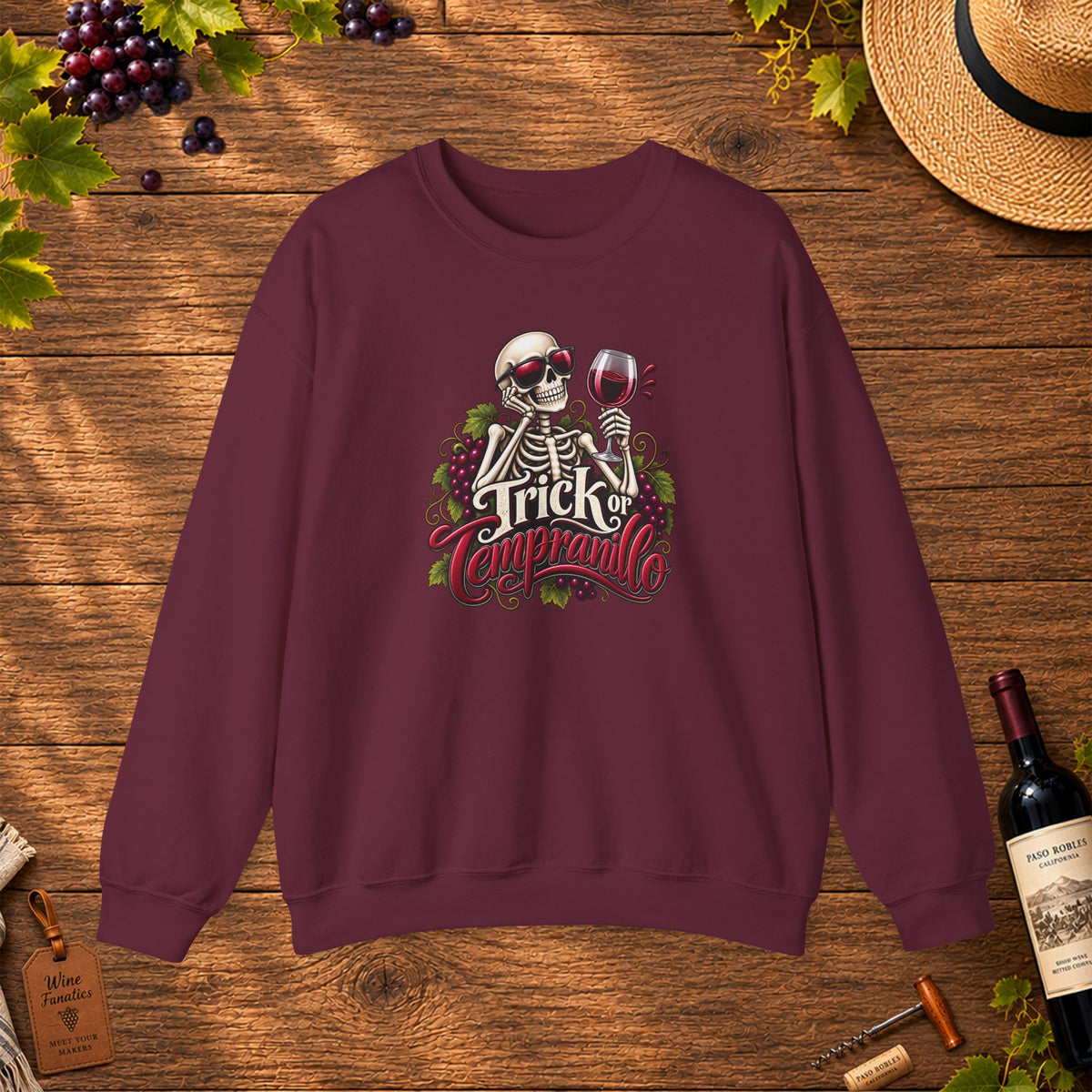 Trick Or Tempranillo Sweatshirt