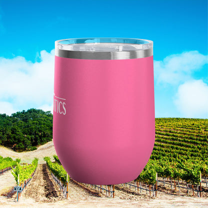 Paso Robles Wine Fanatics Logo 12oz Wine Tumbler