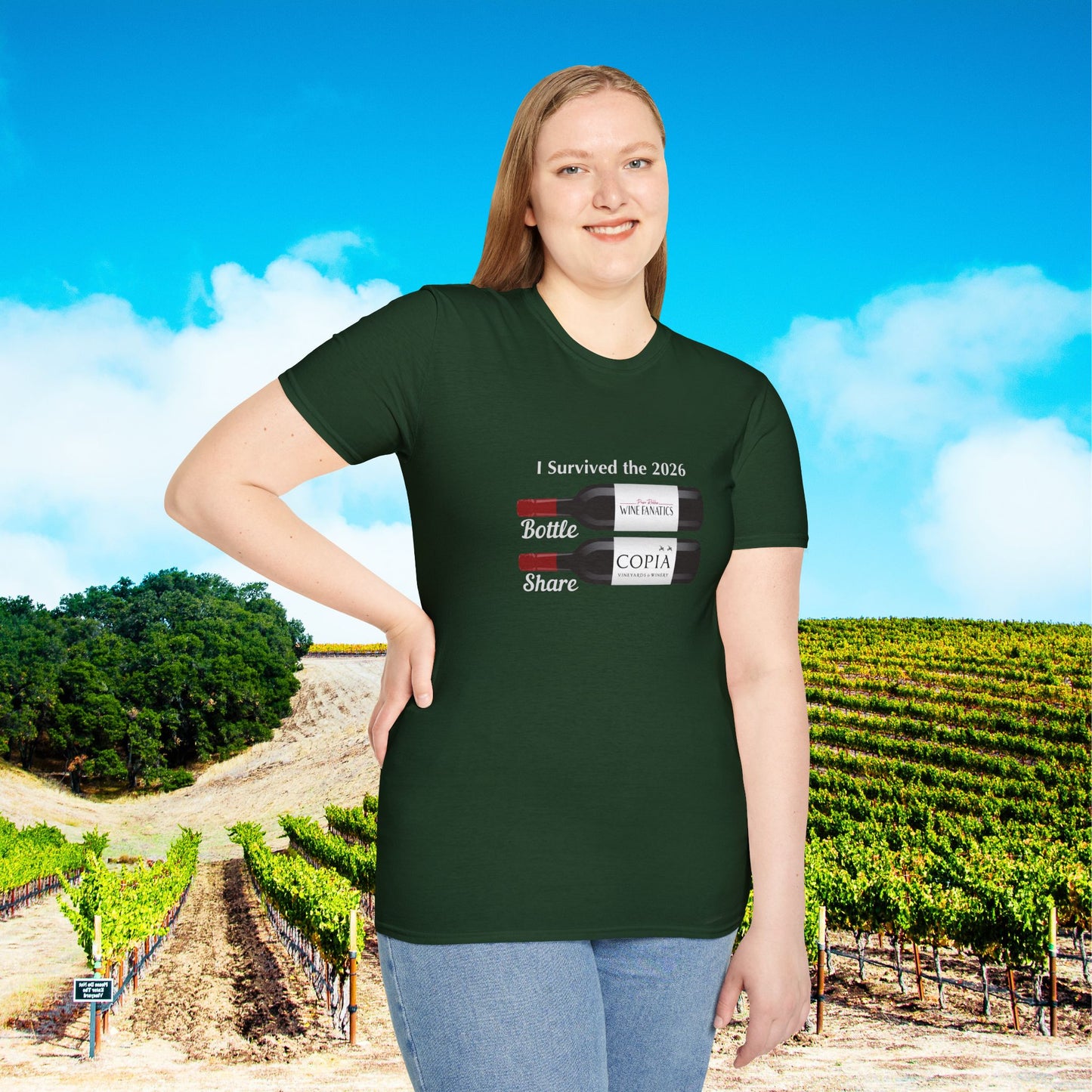 PRWF 2026 Bottle Share Unisex Softstyle T-Shirt