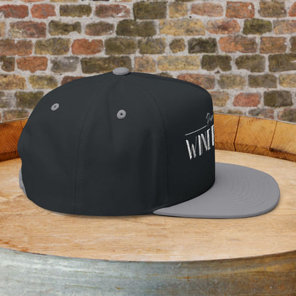 Paso Robles Wine Fanatics Embroidered Logo Flat Bill Cap