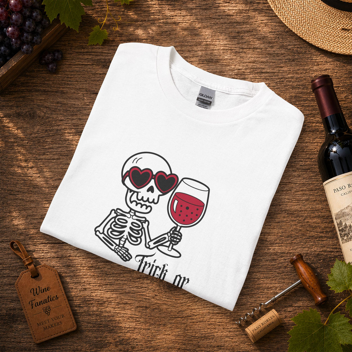 Trick or Tempranillo Long Sleeve T-Shirt