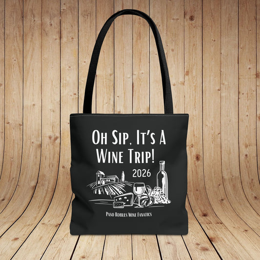 Oh Sip It's A Wine Trip 2026 Tote Bag