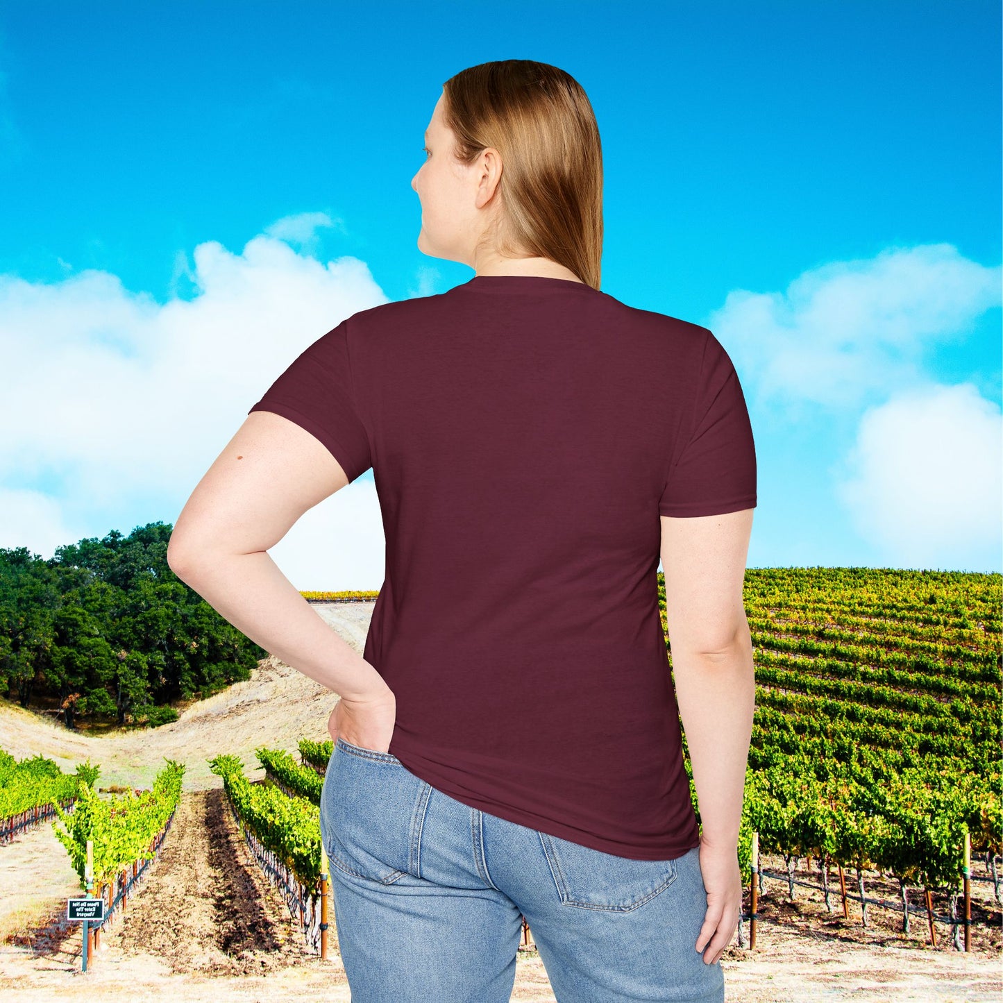 Mom's sanity brought to you by Coffee & Wine Personalized Tee