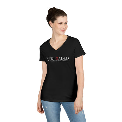 Merloaded Ladies V-Neck Tee