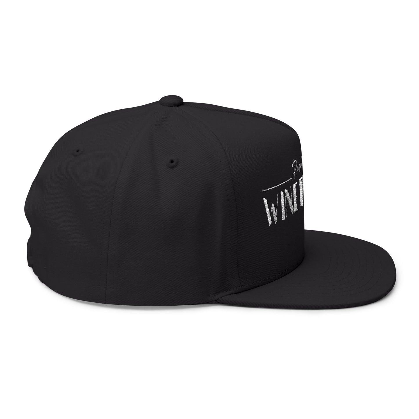 Paso Robles Wine Fanatics Embroidered Flat Bill Cap
