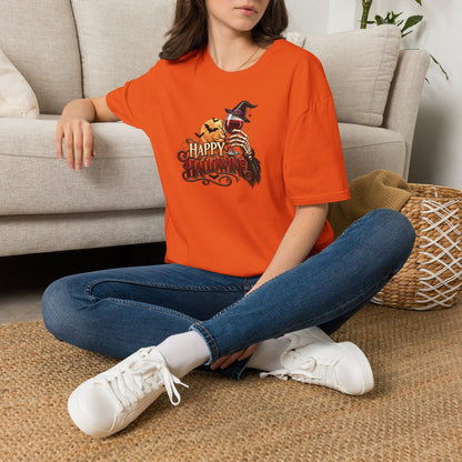 Let's Happy Hallowine Crewneck T-Shirt