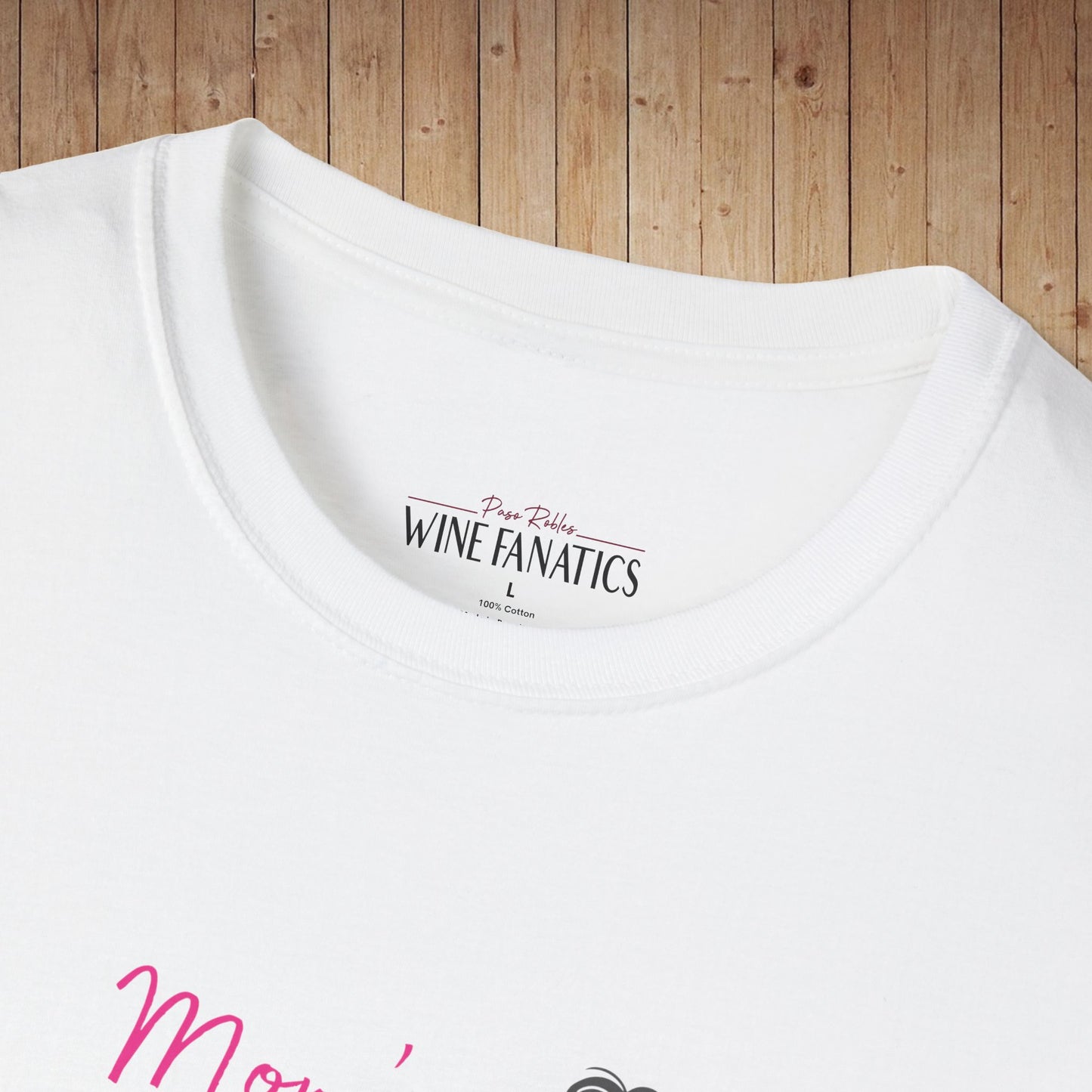 Mom's superpower, turning whine into Wine! Tee