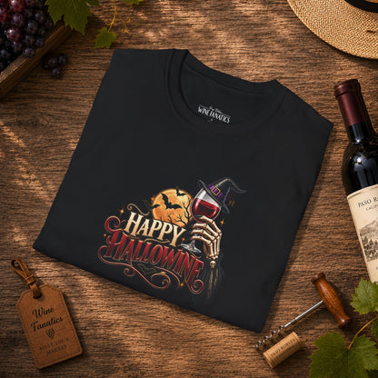 Let's Happy Hallowine Crewneck T-Shirt