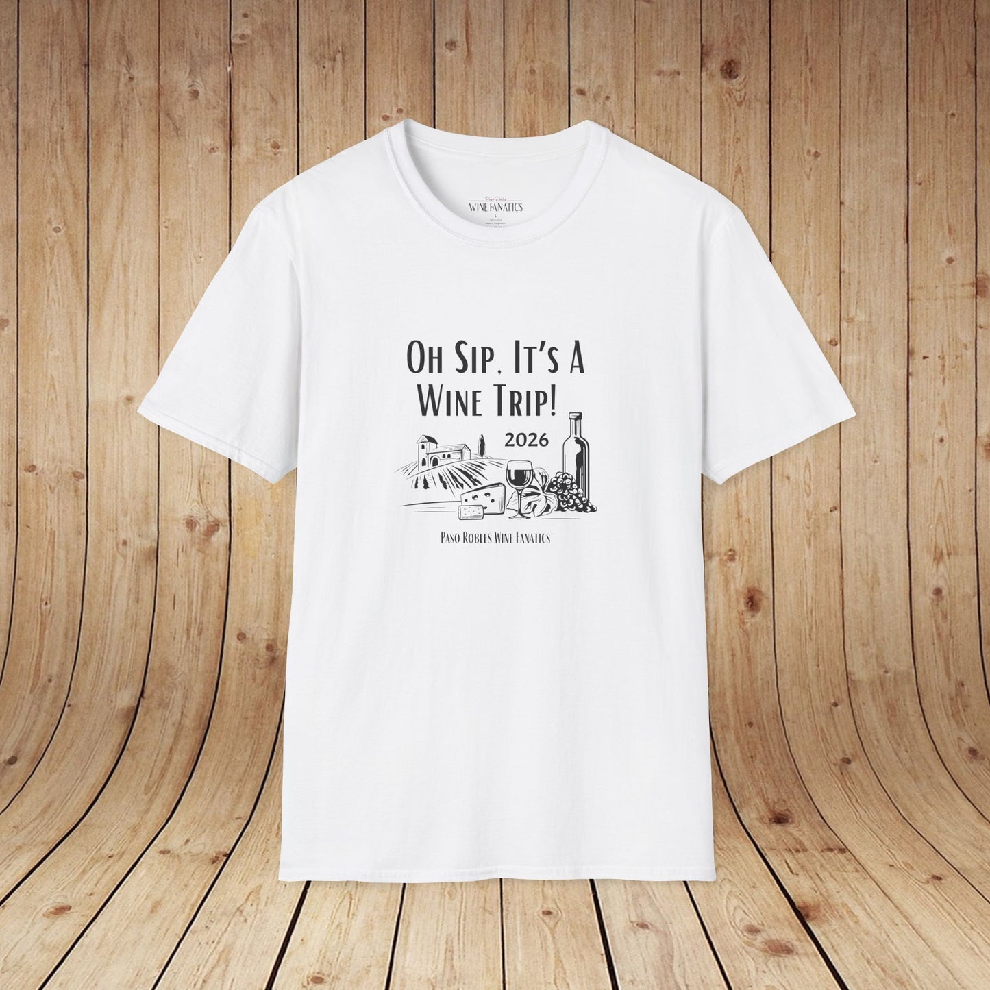 Oh Sip It's A Wine Trip Unisex Softstyle T-Shirt