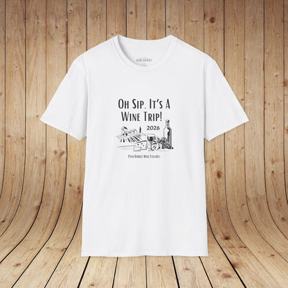 Oh Sip It's A Wine Trip Unisex Softstyle T-Shirt