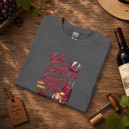 Oh Sip, It's A Girl's Trip Long Sleeve T-Shirt