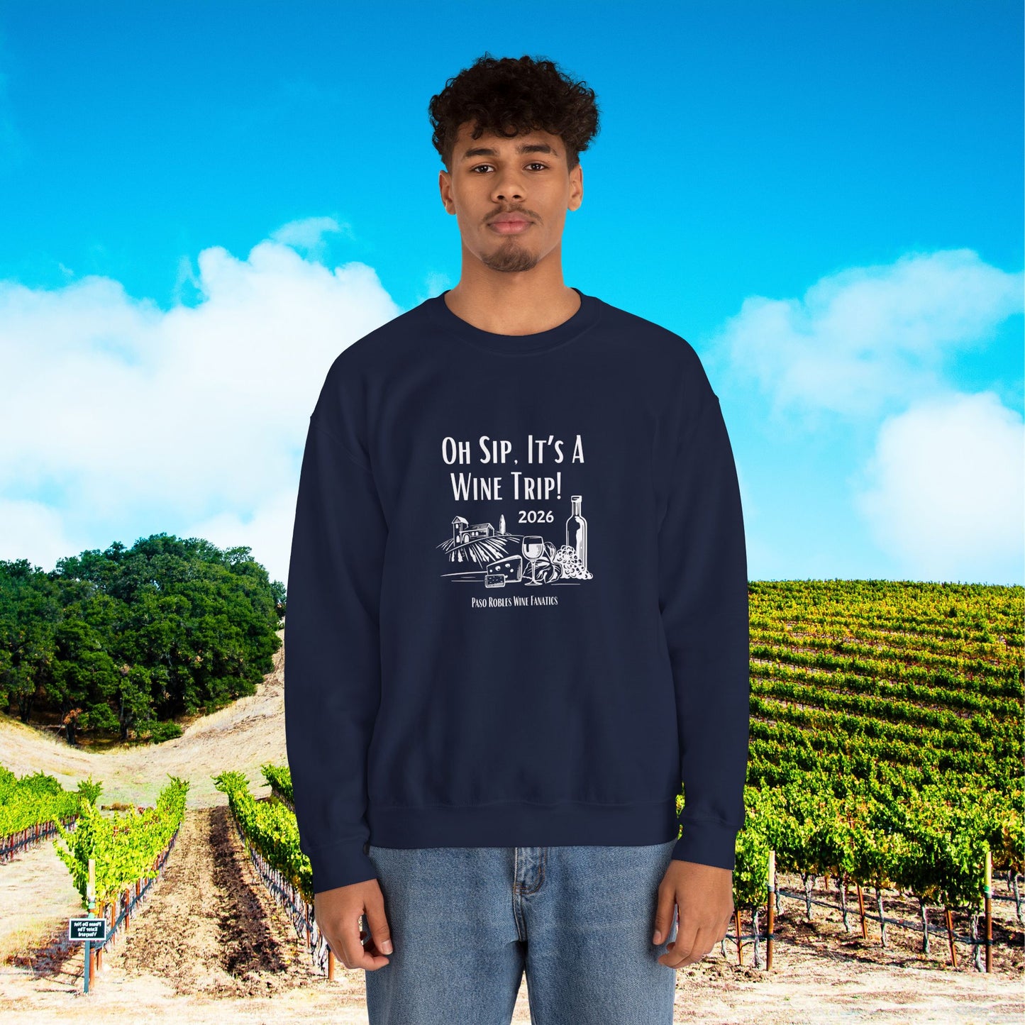 Oh Sip It's A Wine Trip Sweatshirt