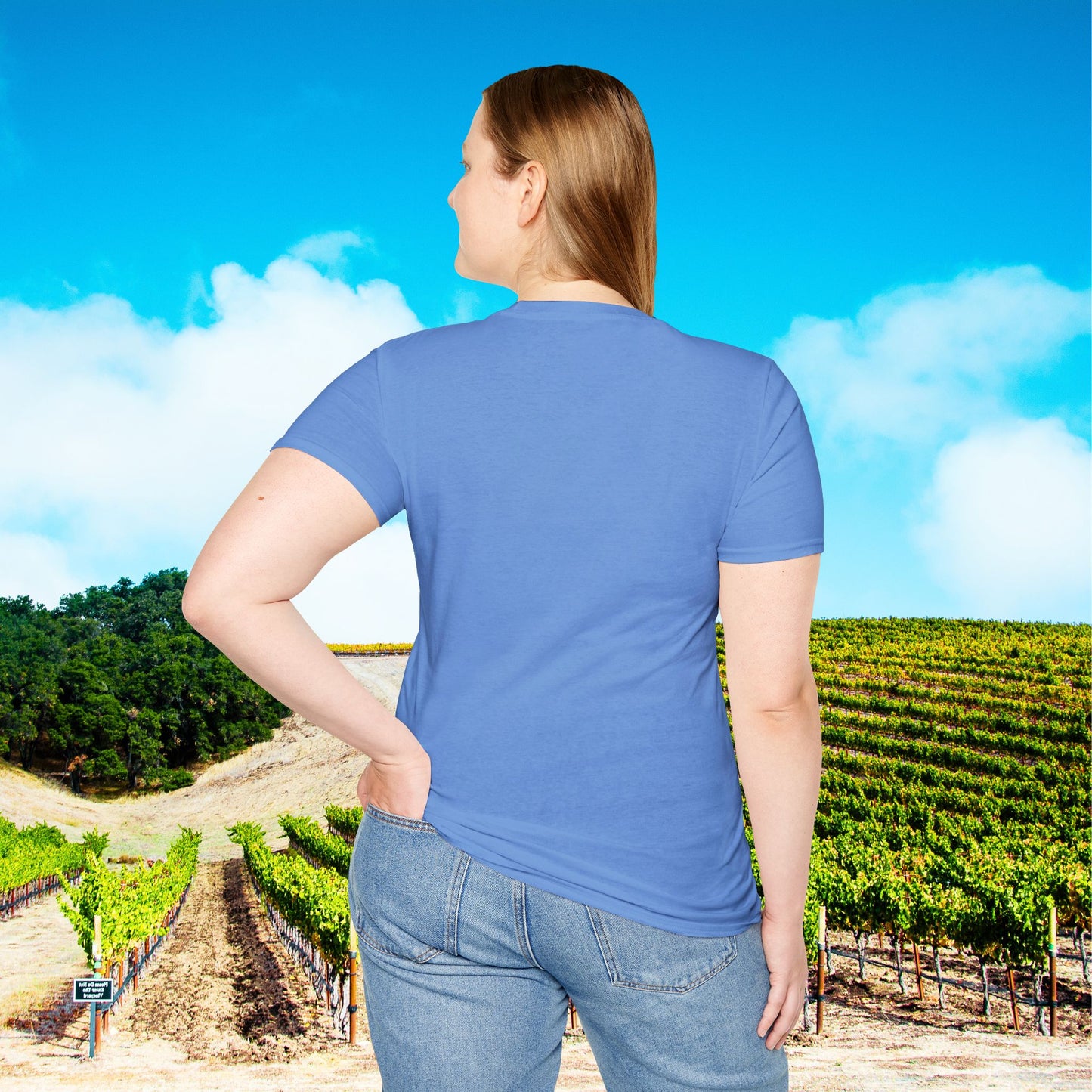 Mom's sanity brought to you by Coffee & Wine Personalized Tee
