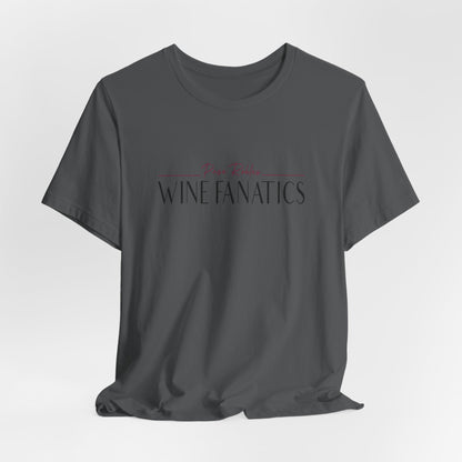 Paso Robles Wine Fanatics Logo Unisex Jersey Short Sleeve Tee