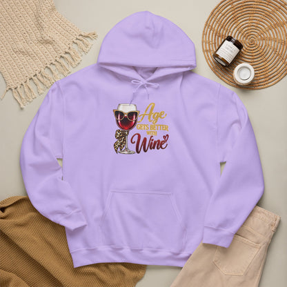 Age Gets Better With Wine Hoodie