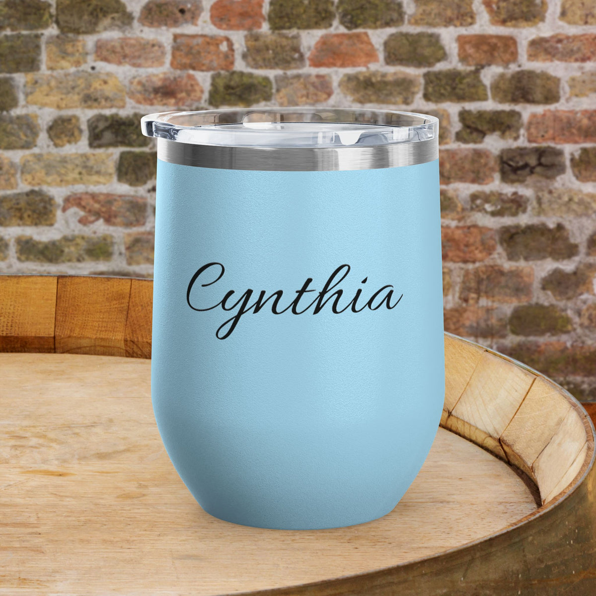 Drunk Wives Matter Personalized 12oz Wine Tumbler