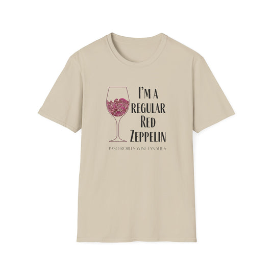 I'm A Regular Red Zeppelin Unisex Softstyle T-Shirt