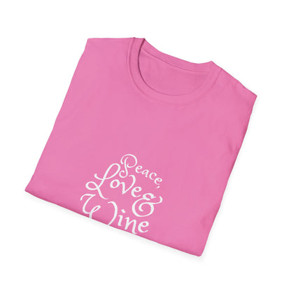 Peace, Love & Wine T-Shirt