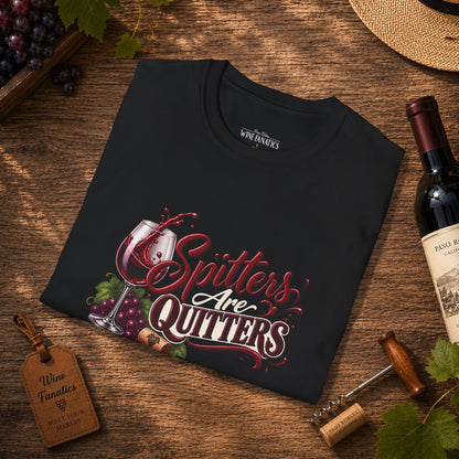Spitters Are Quitters Crewneck T-Shirt