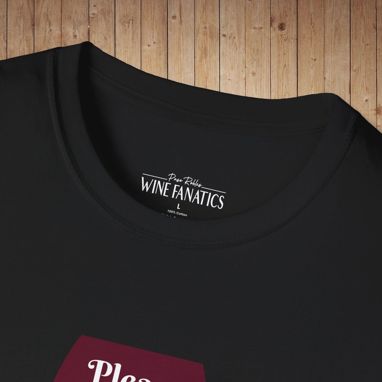 Please Paso The Wine Crewneck Tee