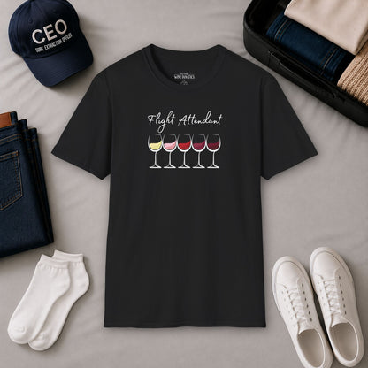 Flight Attendant Crewneck Tee