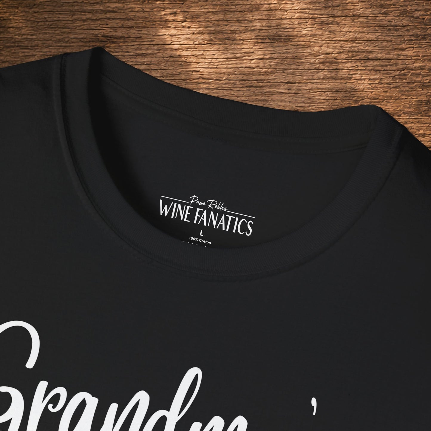 Grandma's Reason To Wine Personalized Crew Neck T-Shirt