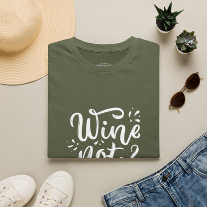 Wine Not? Crewneck Tee