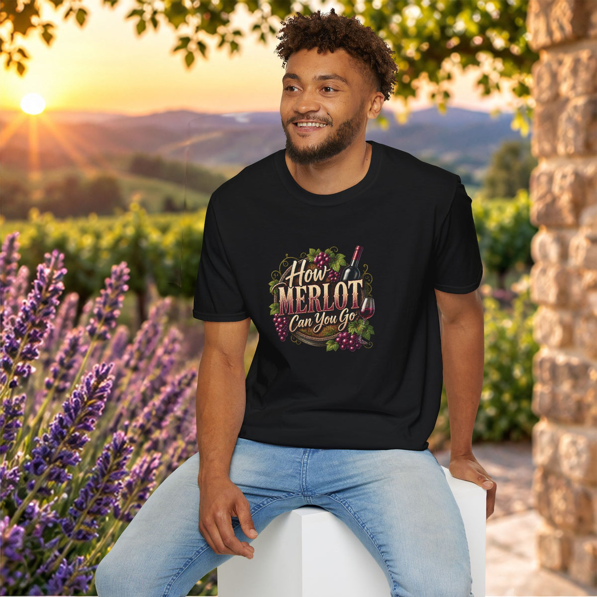 How Merlot Can You Go Crewneck T-Shirt