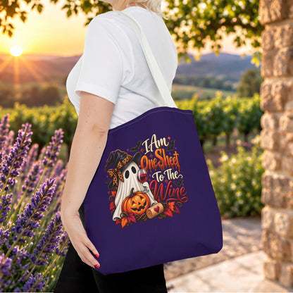 I Am One Sheet To The Wine Personalized Tote Bag