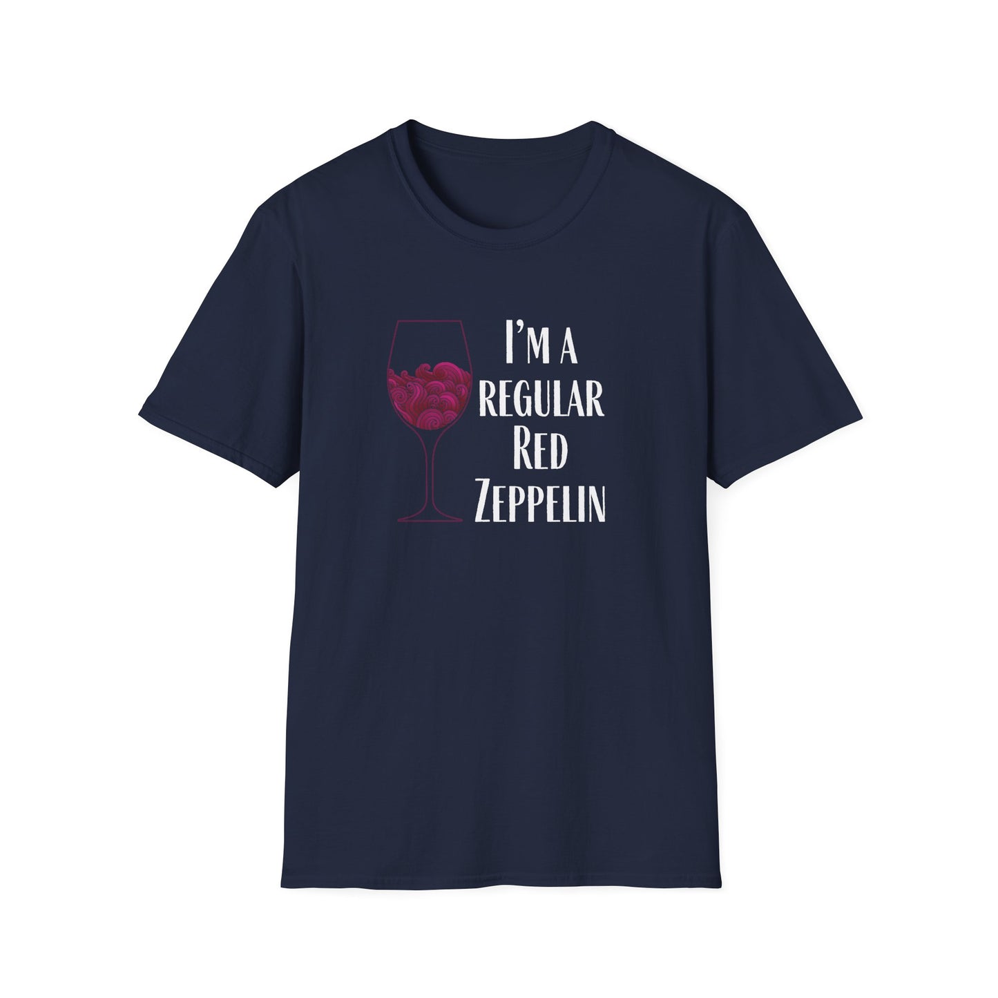 I'm A Regular Red Zeppelin Unisex Softstyle T-Shirt