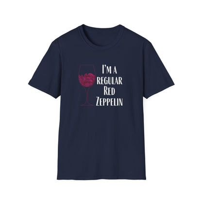 I'm A Regular Red Zeppelin Unisex Softstyle T-Shirt