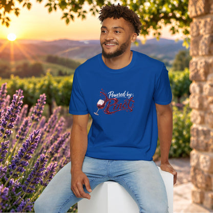Powered By Pinot Crewneck T-Shirt