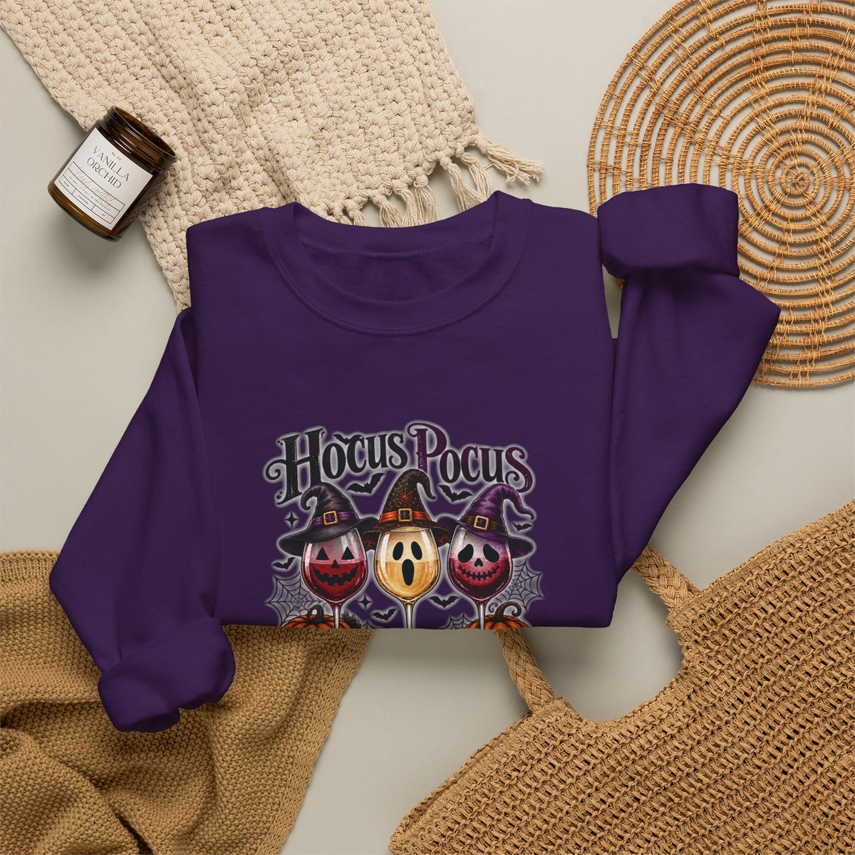 Hocus Pocus I Drink Wine & Know Things Sweatshirt
