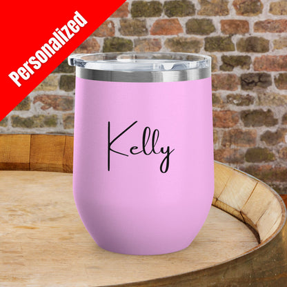 Making Pour Decisions in Sonoma County, CA Personalized 12oz Wine Tumbler