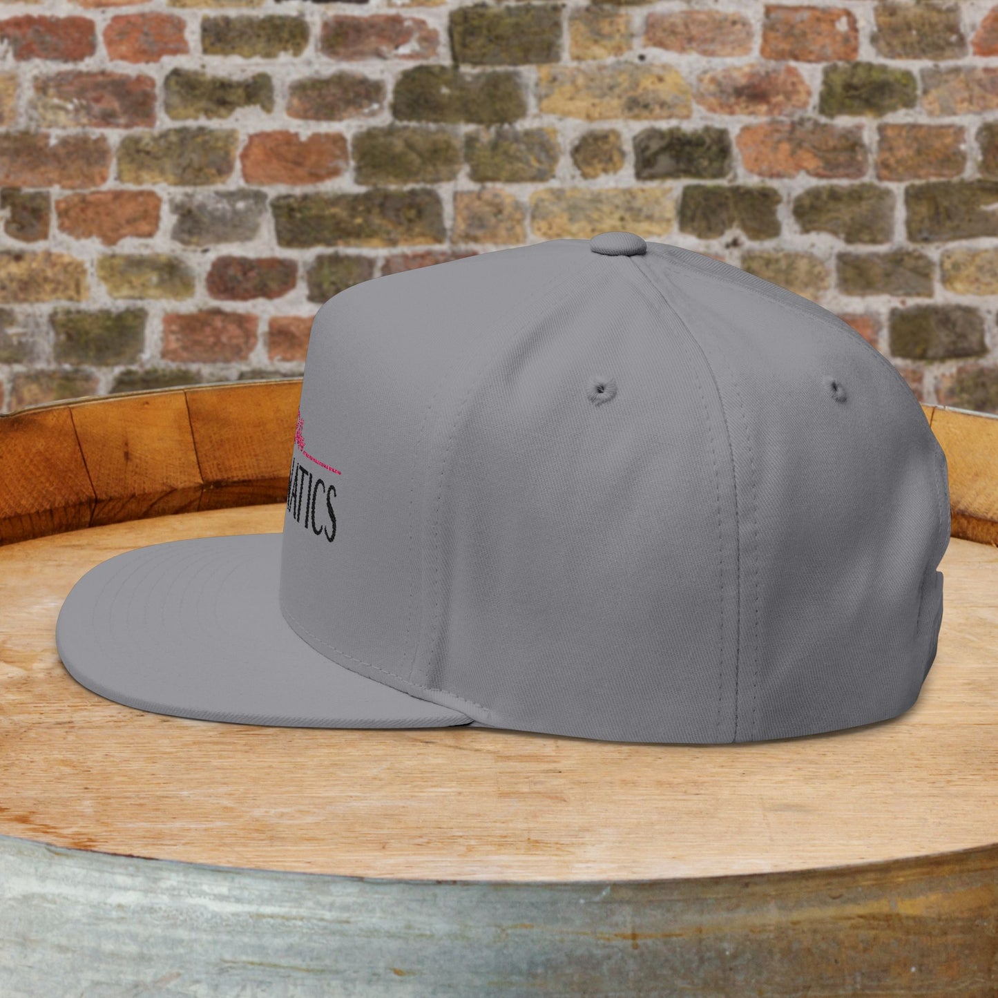 Paso Robles Wine Fanatics Embroidered Flat Bill Cap