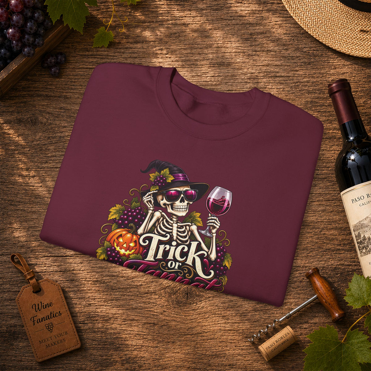 Trick Or Tannat Sweatshirt