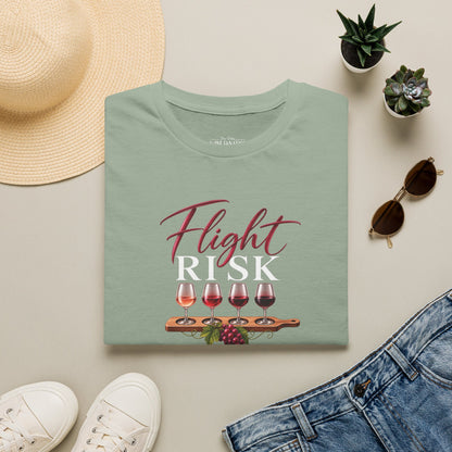 Flight Risk  Crewneck Tee