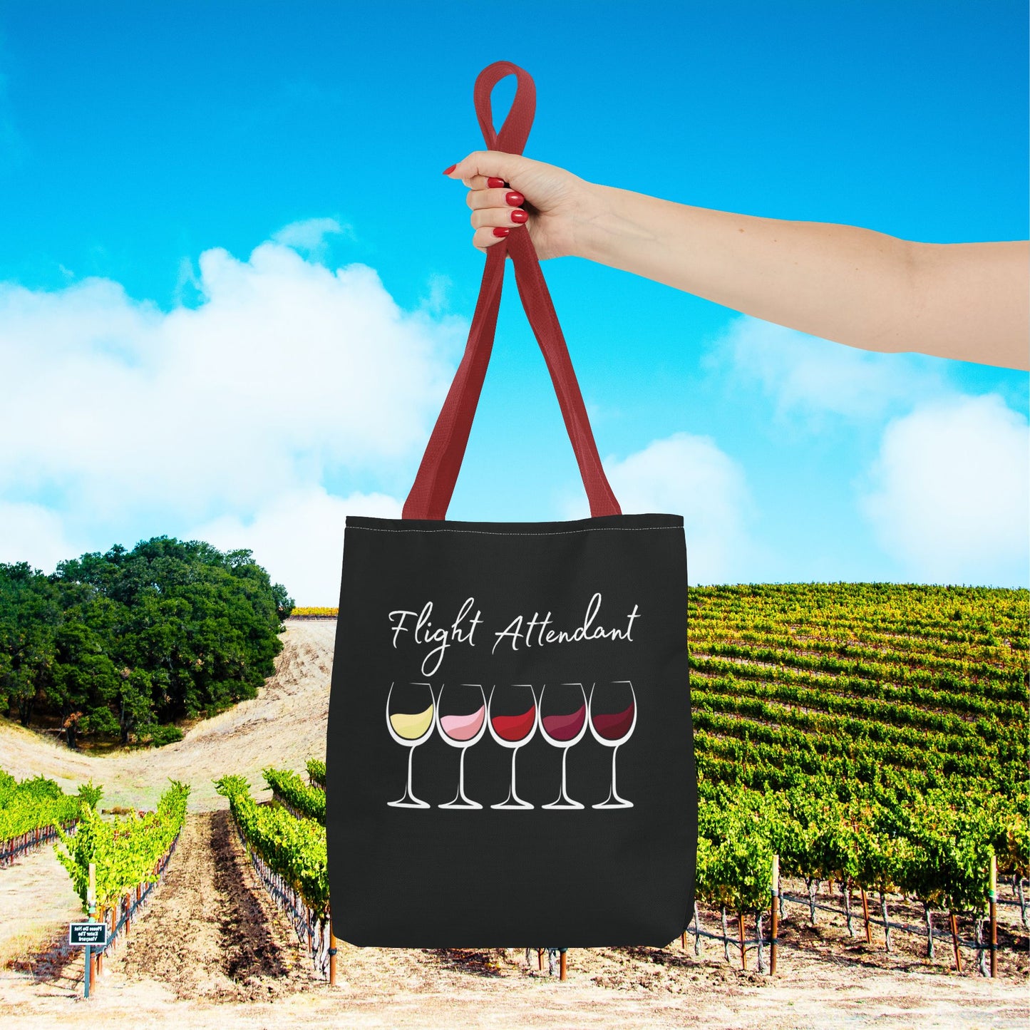 Flight Attendant Tote Bag
