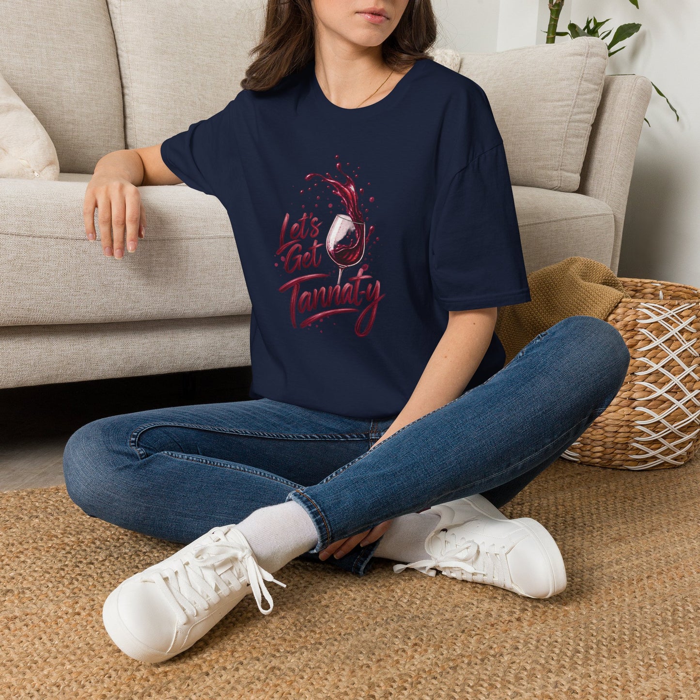 Let's Get Tannat-y  Crewneck Tee