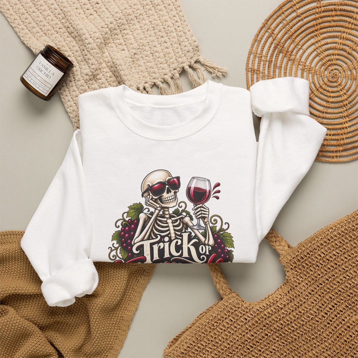 Trick Or Tempranillo Sweatshirt