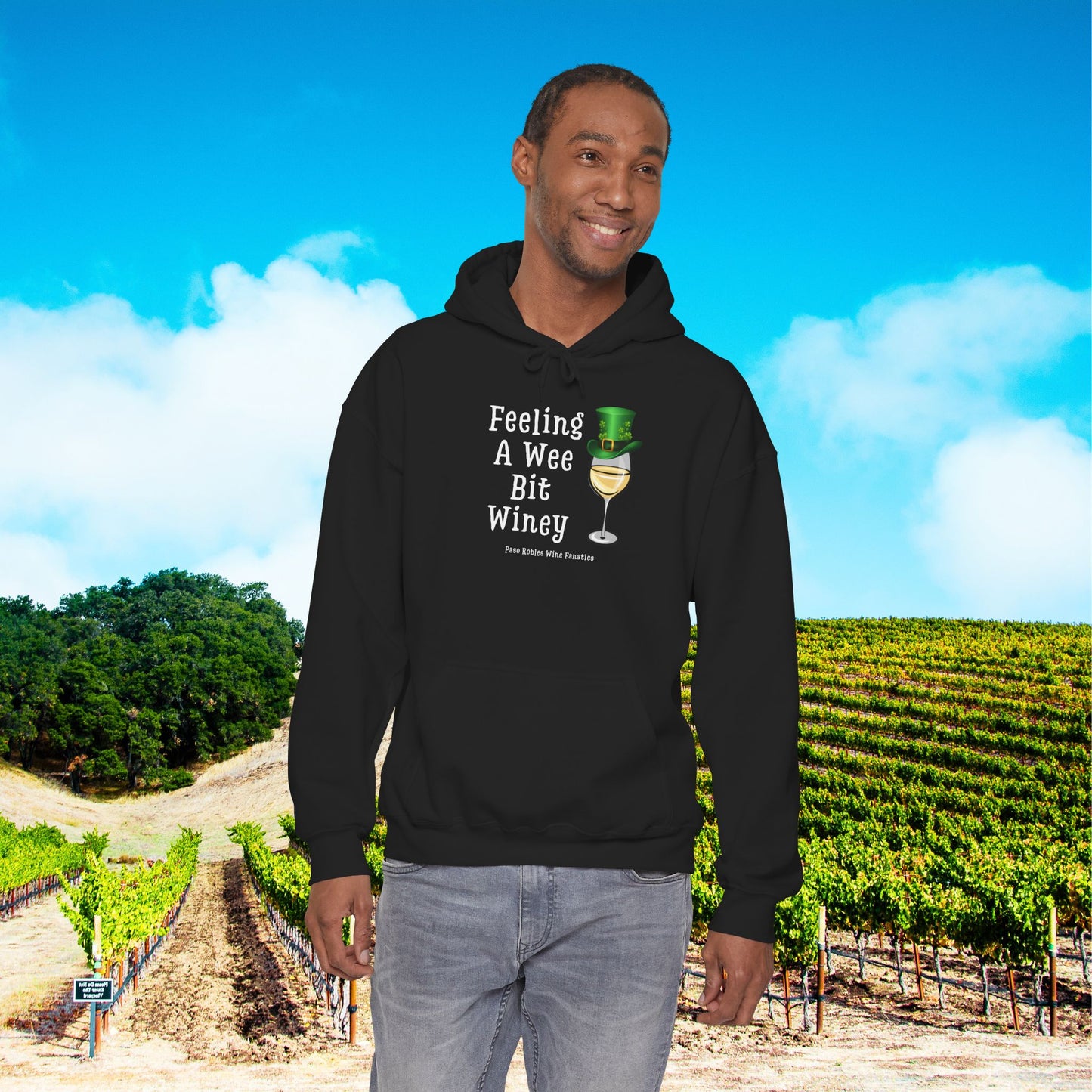 Feeling A Wee Bit Winey Hoodie