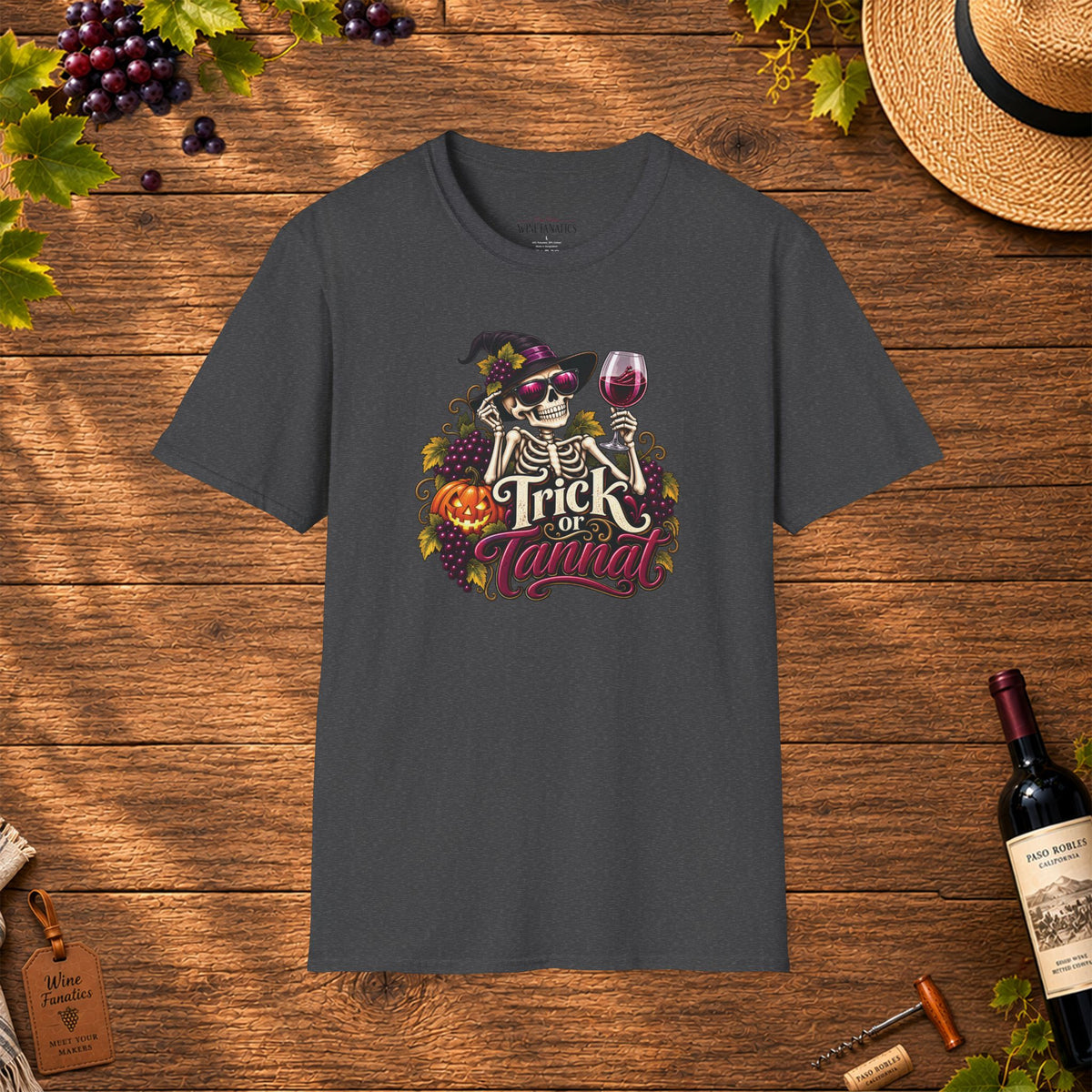 Trick Or Tannat Crewneck T-Shirt